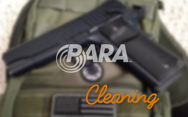 Para Ordnance 1911 cleaning